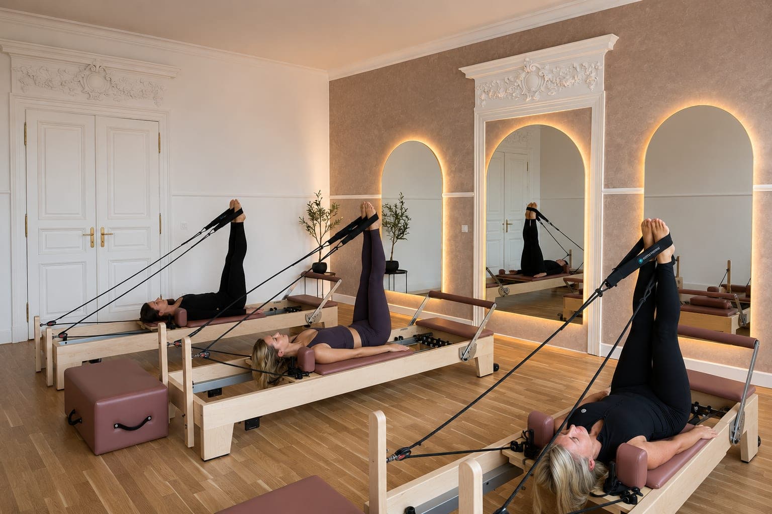 Lekce Reformer Pilates v Apres Studiu v Pardubicích